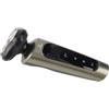 YUYTE Rasoio Elettrico Uomo Rasoio Regolabarba Rasoio a Testina Rotante per Uomo Tagliabasette Taglia Naso Wet Dry IPX7 Impermeabile Ricaricabile Cordless 4 in 1