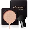 Qullmartle Nude Makeup Cuscino d'aria CC Cream,Fondotinta Liquido Crema, Air Cushion Fondotinta,Cream Cushion Foundation a lunga durata,Anche Tonalità Della Pelle,Base Viso Trucco