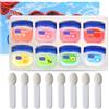 Zimoer Set di 8 Pezzi Balsamo Labbra Idratante di Lunga Durata, Lip Therapy, Burrocacao Labbra per la Cura Delle Labbra e Schiarire le Rughe, Regalo Perfetto per Donne- Colorato (7 g*8pcs)