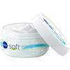 Nivea Soft 200 ml Crema idratante corpo viso mani multiuso con Vitamina E e Olio di Jojoba