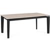 Andrea Bizzotto Tavolo Allungabile Asiri 180-250 x 100 cm Nero