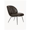 GUBI Poltrona lounge in pelle Beetle
