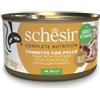 Schesir Cibo Umido Completo per Gatti Lattine da 85 gr - Tonnetto con Surimi - JELLY - 24x85 gr