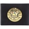 MARVEL THE AVENGERS Avengers Infinity Gauntlet Soul Gems Emblema Metallico Portafoglio/Portamonete Bi-Fold Porta Carte d'Identità & Porta Carte, Nero