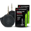 HUTCHINSON - Camera d'aria - MTB - Standard - Resistenza e antiforatura - Valvola Schräder - Spessore 0,9 mm - 40 MM - 26 x 1,70-2,35 - Set Di 2