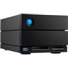 LaCie 2big Dock STLG32000400 - Festplatten-Array - 32 TB - 2 Schächte (SATA-600) - STLG32000400