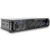Ibiza AMP800-MKII Amplificatore PA professionale 2x600W - Amplificatore di potenza stereo da 19" montabile su rack con ingressi RCA/Jack, uscite Speakon/morsettiera e protezione elettronica