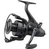 DAM Runshift 3, Mulinello da pesca, mulinelli da spinning, pesca a tutto tondo, incl. filo mimetico - Mulinello da pesca definitivo per prestazioni fluide e potenti, Unisex Nero, 3000