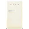 Smeg linea Anni '50 Smeg Frigorifero monoporta con cerniere a destra a libera installazione FAB10HRCR6 finitura panna da 55 cm