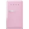 Smeg linea Anni '50 Smeg Frigorifero monoporta con cerniere a destra a libera installazione FAB10RPK6 finitura rosa da 55 cm