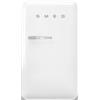 Smeg linea Anni '50 Smeg Frigorifero monoporta con cerniere a destra a libera installazione FAB10RWH6 finitura bianco da 55 cm