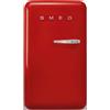 Smeg linea Anni '50 Smeg Frigorifero monoporta con cerniere a sinistra a libera installazione FAB10HLRD6 finitura rosso da 55 cm