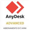 AnyDesk Advanced - la soluzione completa per assistenza tecnica e IT - abbonamento 3 anni - ADADV-3