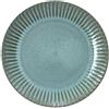 BRANDANI Piatto Fondo Melange Acquamarina Stoneware 20,5cm