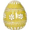 BRANDANI Uovo Buonafortuna Giallo Dolomite 15cm