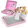 STONELINE by Mr. Ice Cream Rolls ORIGINALE Piastra di Gelato Istantaneo 26x21x3,5 cm, 2 Spatole Gelatiera Manuale Macchina per Gelato Arrotolato Sorbetto Yogurt Congelato Ice Cream Rolls Maker, Rosa