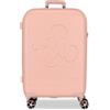 Disney Mickey Good Trip Valigia media rosa 49 x 70 x 27 cm Rigido 3,86 kg Chiusura TSA ABS 3,86 kg 92,61 L estensibile, Rosa, Taglia unica, Valigia media