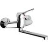 Paini Rubinetteria Miscelatore Monocomando Lavello a Muro Paini Pilot 04CR501P1 Cromo Cromo Lucido