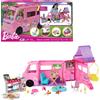 MATTEL Barbie Camper dei Sogni HRJ78 con 60+ Accessori e 7 Aree Gioco