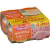 Plasmon Omogeneizzato Pollo e Vitello per Bambini 4 x 80 g 4x80 Pappa
