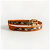 AQUASCUTUM OF LONDON CINTURA DONNA ARANCIONE FANTASIA CLUB CHECK