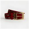AQUASCUTUM OF LONDON CINTURA DONNA ROSSA FANTASIA CLUB CHECK