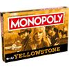 Winning Moves Yellowstone Monopoly Gioco da tavolo, Avanzate a Dutton Ranch Main House, Summer Camp e scambia la tua strada verso il successo, ottimo regalo per bambini dai 16 anni in su