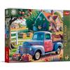 Trefl Premium Plus Quality - Puzzle Tea Time: Farmer's Car - 500 pezzi, serie di immagini nostalgiche dipinte, pezzi perfettamente incastrabili, per adulti e bambini dai 10 anni in su