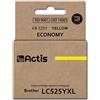 ACTIS Cartuccia d'inchiostro Actis KB-525Y per Brother LC525Y Standard 15ml Giallo [KB-525Y]