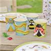 Ginger Ray Creepy Crawly - Bicchieri di carta per feste con insetti pop-up 3D, per bambini, confezione da 8, multicolore