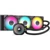 CORSAIR NAUTILUS 360 RS ARGB Raffreddatore CPU a Liquido - 360mm AIO - Connessione Diretta alla Scheda Madre - Intel LGA 1851/1700, AMD AM5/AM4 - 3x RS120 ARGB Ventilatori Inclusi - Nero