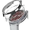 Ringke Slim (2 Pezzi) Compatibile con Cover Samsung Galaxy Watch 6 Classic 47mm, Custodia Protezione Calza Perfetto Estetica Anti Graffio Sottile PC Rigida - Clear & Dark Chrome