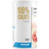 Maxler 100% Isolate Protein Pulver - Natürlich schmeckendes Whey Isolate aus Weidehaltung - Whey Protein Isolate Zuckerarm & ehrlich lecker - Erdbeere - 300g