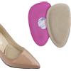 Okaywork Cuscinetti per Avampiede, Cuscinetti per Avampiedi Premium in Memory Foam, SoletteCuscinetti Metatarsali Adesivi per le Scarpe, Trova Sollievo da Dolori, Azione Ammortizzante e Antiscivolo