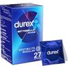 Durex Jeans Preservativi Comfort Lubrificati, 27 Profilattici