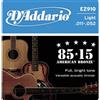 D'ADDARIO CORDE CHITARRA ACUSTICA EZ910