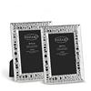 EDZARD Cornice Gubbio set da 2 (10x15 cm) placcata argento antiossidante