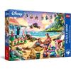 Trefl Premium Plus Quality - Puzzle Disney, Lilo & Stitch Beach Party - 1000 pezzi, serie di puzzle con personaggi, per adulti e bambini dai 14 anni in su