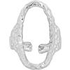 Beloved ❤️ Anello Arabesque in acciaio inossidabile - Varie forme disponibili - Colore silver o gold - Taglia unica grazie al gambo aperto confort fit (Mod 5 Silver)