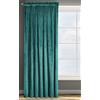 Eurofirany ROSA Tenda in Velluto con Fettuccia Arricciatenda - 1 Unità, Soffice, Pannello, Drappo Classico, Glamour, Elegante, Soggiorno, Camera da Letto, 290 g/m2, 135x300 cm, Turchese Scuro