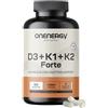 OnEnergy Vitamine D3 + K1 + K2 FORTE 180 pz Capsule