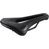Selle San Marco SHORTFIT 2.0 Comfort Dynamic - Sella per Bicicletta Strada, Leggera, Extra Imbottitura, Foro Anatomico, Rail Resistente Manganese - Taglia S3, Nero