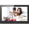 Hikvision DS-KH8520-WTE1 sistema per video-citofono 25,6 cm (10.1") Nero [DS-KH8520-WTE1]
