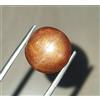 colori di gemme Pietra solare stella dorata naturale 10,71 ct 4 raggi cabochon rotondo qualit...