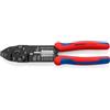 KNIPEX Pinza per capicorda in confezione Self-service verniciata nera con impugnature multicomponente 230 mm, 97 21 215 B SB