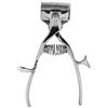 Leinggg Tosatrice manuale, tagliacapelli a mano, non elettrica, a basso rumore, Classic Clipper Barber Acciaio inossidabile Strumento di taglio di capelli manuale, argento