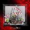 SHOWCASE LAB TECA IN PLEXIGLASS ACRILICO-SHOWCASE-TECA PER LEGO 21322-PIRATI DI BARRACUDA BAY