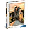 CLEMENTONI S.P.A. PUZZLE 37102 1000PZ GOLDEN HOUR AT ELTZ CASTLE