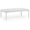 BIZZOTTO ANDREA SPA Tavolino Rettangolare Bizzotto Fenix 115 x 68 cm Colore Vapor