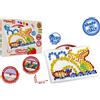 GLOBO S.P.A. Set Chiodini Creativi 280 Pezzi, Mosaico Educativo per Bambini